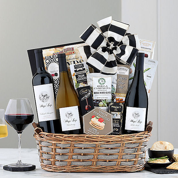 Stag's Leap Winery Trio: Premium Wine Basket - GreatArrivals