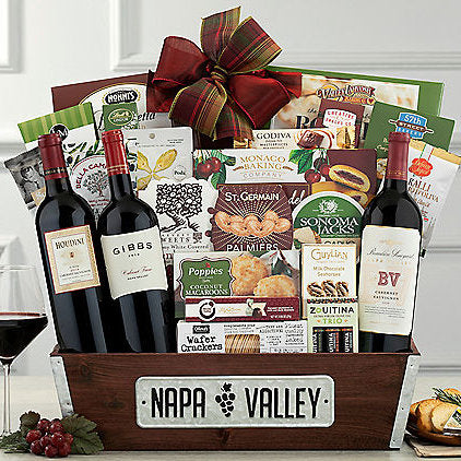 Napa Valley Cabernet Trio: Premium Wine Basket - GreatArrivals