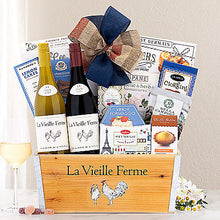 La Vieille Ferme French Duet: Wine Gift Basket - GreatArrivals