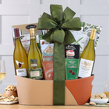 Chardonnay Trio: Gourmet Wine Basket - GreatArrivals