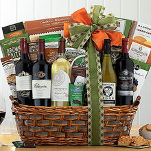 California Red & White Quartet: Premium Wine Basket - GreatArrivals