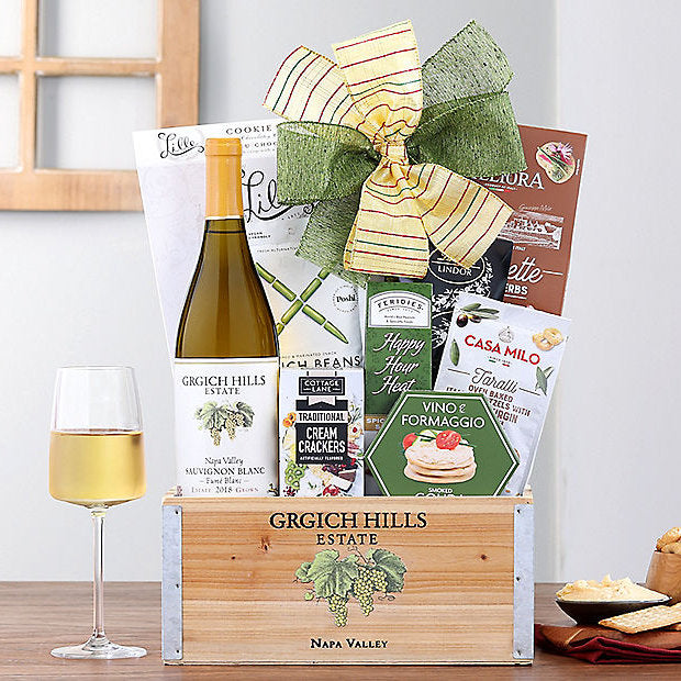 Grgich Hills Fume Blanc: Wine Gift Basket - GreatArrivals