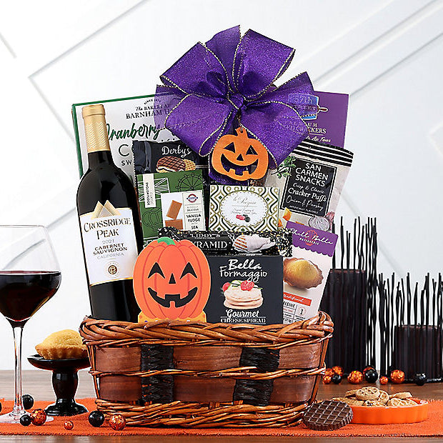 Haunted Halloween: Cabernet Wine Gift Basket - GreatArrivals