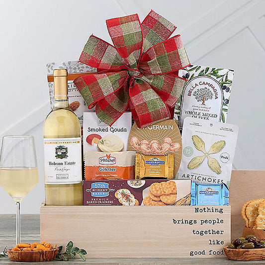 Hobson Estate Pinot Grigio: Sweet & Savory Gift Box - GreatArrivals