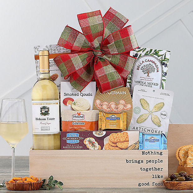 Hobson Estate Pinot Grigio: Sweet & Savory Gift Box - GreatArrivals