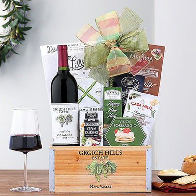Grgich Hills Zinfandel: Wine Gift Basket - GreatArrivals