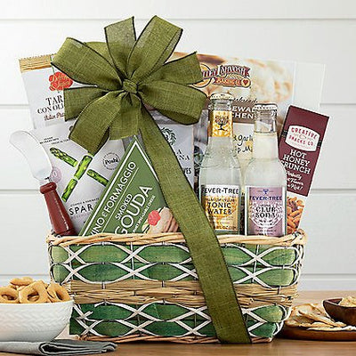 Fever Tree Soda Mixers: Gourmet Gift Basket - GreatArrivals