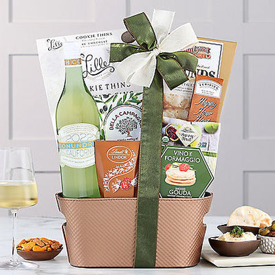 Caymus Conundrum: Premium White Wine Basket - GreatArrivals