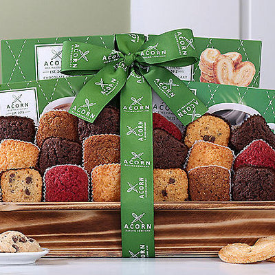 Sweet Celebration: Baked Treats & Coffee Gift Basket - GreatArrivals