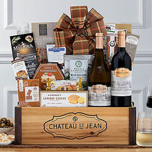 Chateau St. Jean Duet: Gourmet Wine Gift Basket - GreatArrivals