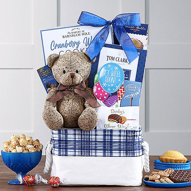 Bear Hugs: Get Well Gift Basket - GreatArrivals