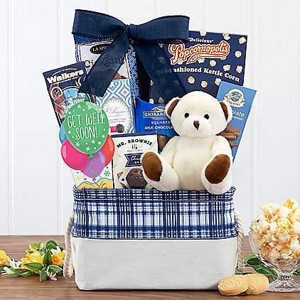 Bear Hugs: Get Well Gift Basket by GreatArrivals