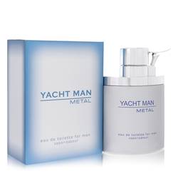 Yacht Man Metal Eau De Toilette Spray By Myrurgia by Myrurgia fragrance bottle
