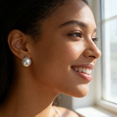 Pearl Earrings - 5 - CJ