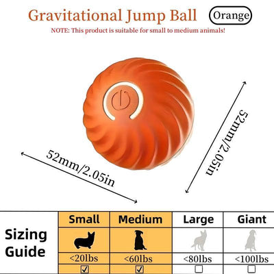 Blue And Orange Pet Bouncing Ball Fun Pet Bouncing Ball For Cats And Dogs,Self - pickup Only - 5 - CJ