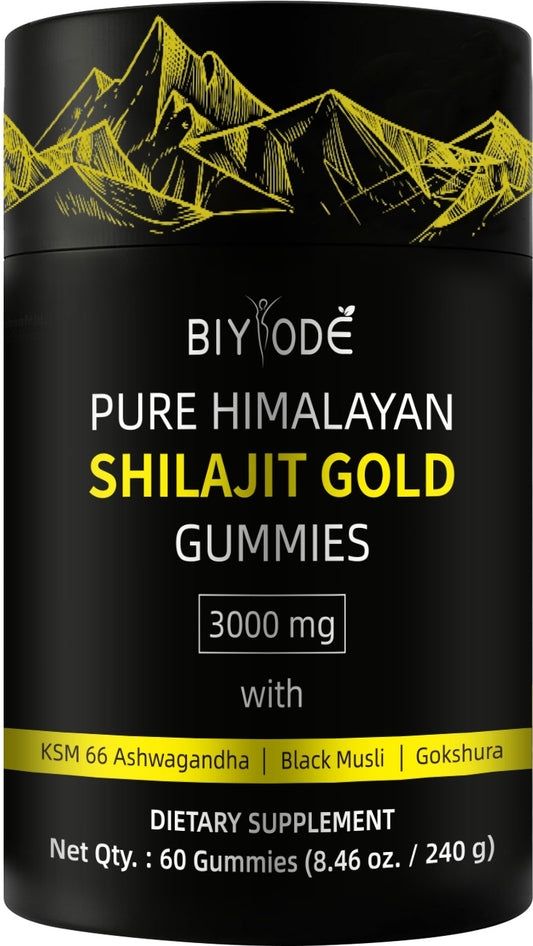 Hot Sale Gold Shilajit Gummies Bottle Package - 4 - CJ