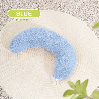 Pillow For Cats, U - Shaped Pillow Equipped With An Adjustable Cat Collar, For Pet Cervical Protection Sleeping Improve For Cat To Lay On Cat Bed Pillow Ultra Soft Pet Pillows - 5 - CJ