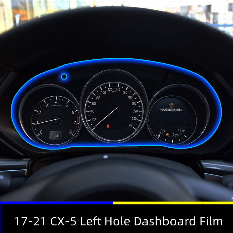 Car Interior Decoration Accessories - 0 - CJ - Left Hole Dashboard Film - CJQCQCQC01026 - Left Hole Dashboard Film