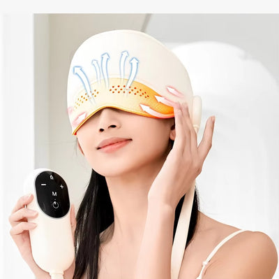 New Creative Sleep Aid Head Eye Massager Heating Pain Relief Relaxing Apparatusma Massage At Home - 5 - CJ