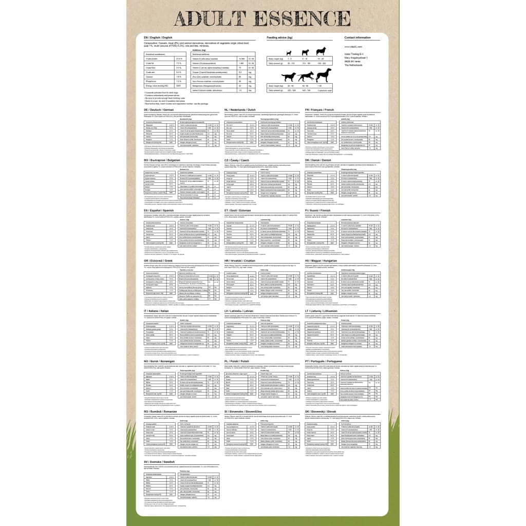 Dry Dog Food Adult Essence Beef - 5 - CJ