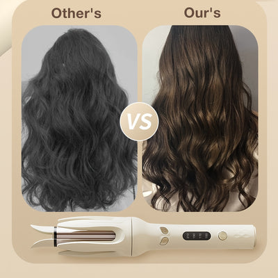 Automatic Hair Curler, 28mm Barrel, 4 Temperature Modes, Negative Ion Generator, Smart Timer And Sensor, Auto Off For Safety - 5 - CJ