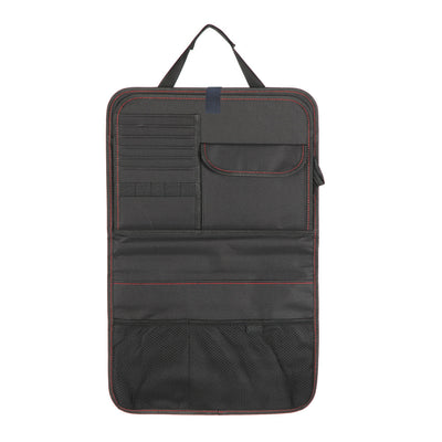 Car Seat Back Storage Bag Car Organizer Bag Foldable Dining Table Tray Travel Storage Bag Car Interior Accessories - 0 - CJ