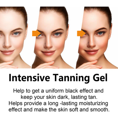 EELHOE Intensive Tanning Gel, Beach Tanning Wheat Tan Is Light And Non - Greasy - 5 - CJ