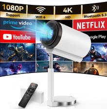 Home Projector For Bedroom Wall Projection, Ultra - transparent, Mobile Phone Computer Direct Projection, Miniature Projector. - 5 - CJ