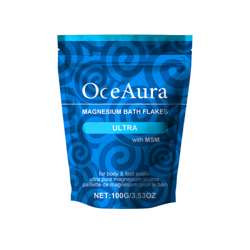 OceAura Magnesium Bath Salt Sheets For Daily Cleaning, Nourishing, Comfort, Gentlness And Discomfort Relief. Shower Bag And Bath Sheets - 5 - CJ