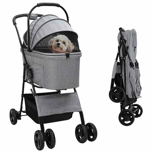 Foldable Pet Stroller 81 x 600D Oxford - 5 - CJ