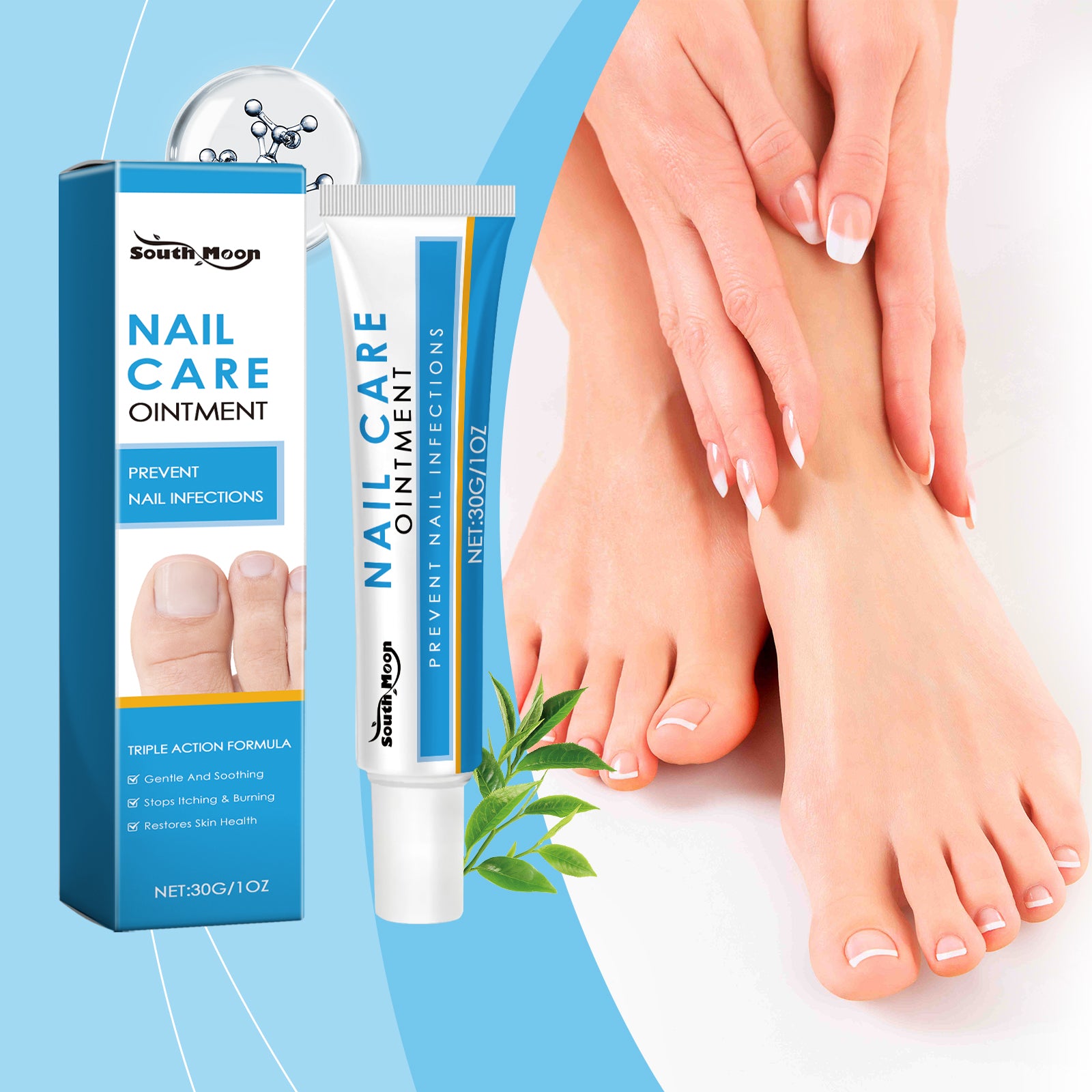 South Moon Nail Care Cream, Pamper And Nourish Your Nails With A Gentle Cleansing Soft Nail Care Cream - 5 - CJ