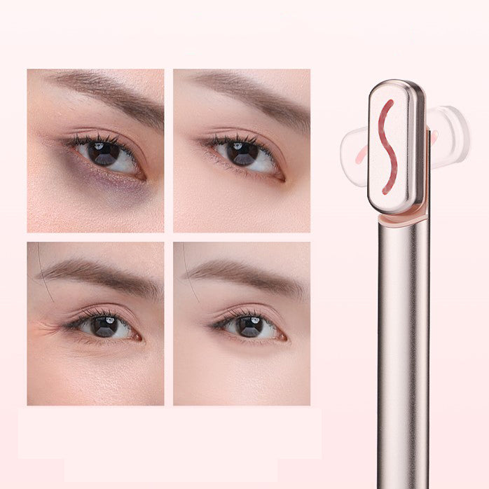 4 In 1 Portable Skin Care Vibration Massager Facial Rejuvenation Hand Held Equipment Face Beauty Eye LED Red Light Therapy Wand - 5 - CJ