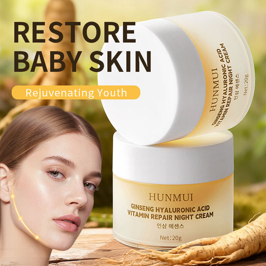HUNMUI Ginseng Hyaluronic Acid Vitamin Night Cream 20g - 4 - CJ
