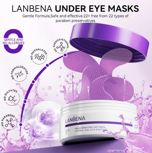 LANBENA Rejuvenating Retinol Hydra Gel Eye Patches - 5 - CJ