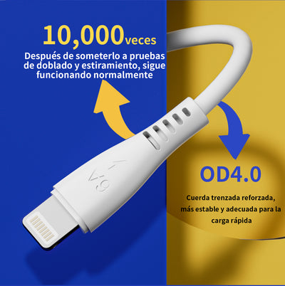 L41 Micro USB Cable 6A 2M White USB 3.0 UWINN - 5 - CJ