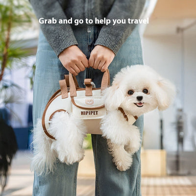 Pet Dog Small Dog Cat Portable Crossbody Handbag - 0 - CJ