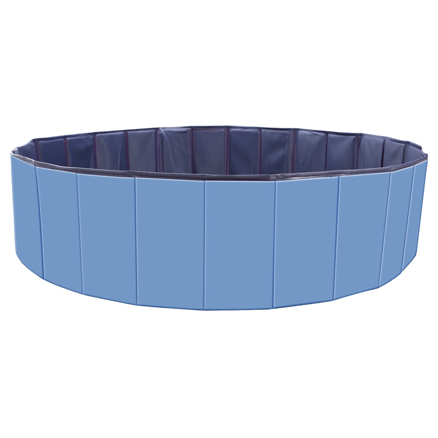 1Pc 160 X 160 X 30cm - 63.0 X 63.0 X 11.8inch Foldable Pet Swimming Pool PVC  Dog Swim Pool Bathing Tub Playmat Pools - 5 - CJ