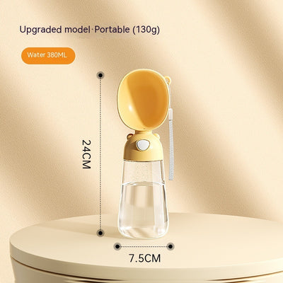 Portable Dog Water Bottle Food And Water Container For Pet Pets Feeder Bowl Outdoor Travel Drinking Bowls Water Dispenser - 0 - CJ