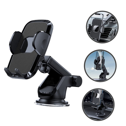 Multifunctional Car Phone Holder Windshield Gravity Sucker Mobile Phones Stand For IOS And Android Support Cellphone - 0 - CJ