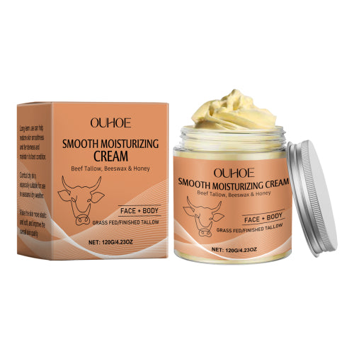 OUHOE Body Skin Smoothing Moisturizer, Moisturizing Hydrating Elastic Soft Body Care Firming Cream - 5 - CJ