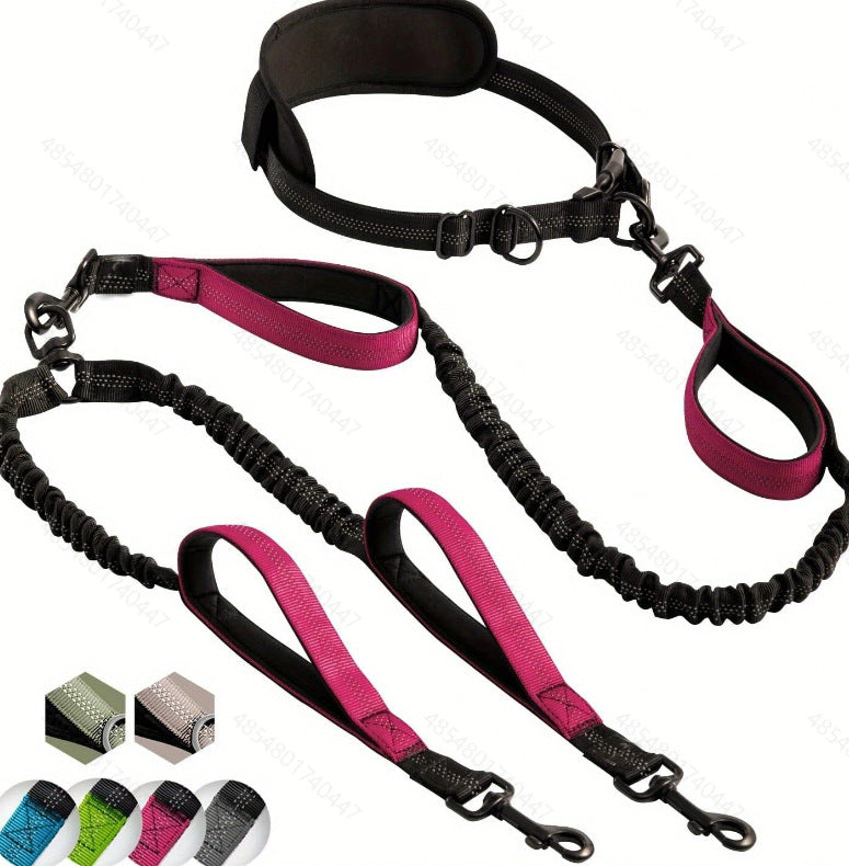 Pet Supplies Fitness Sports Running Hand Holding Rope Multifunctional Traction Belt Dog Traction - 0 - CJ