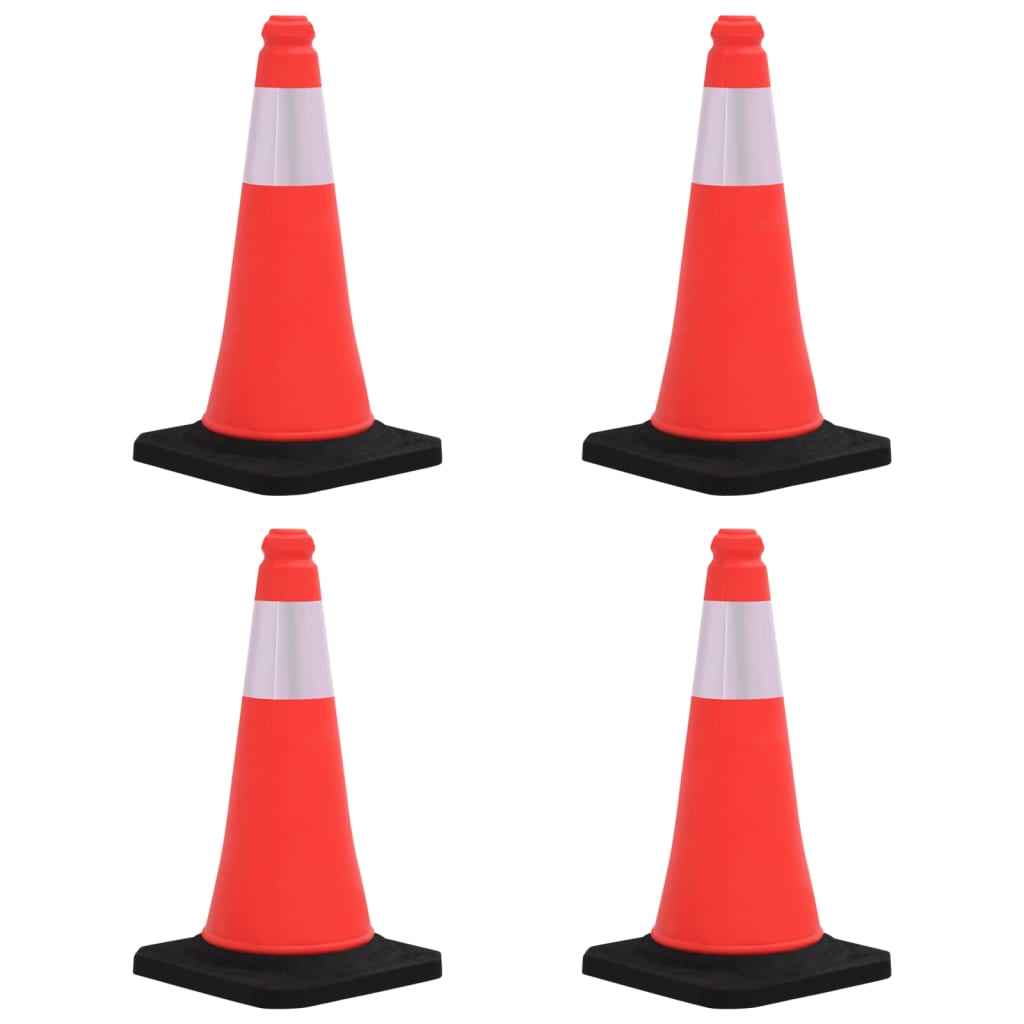 Reflective Traffic Cones with Heavy Base, 4 pcs. - 5 - CJ