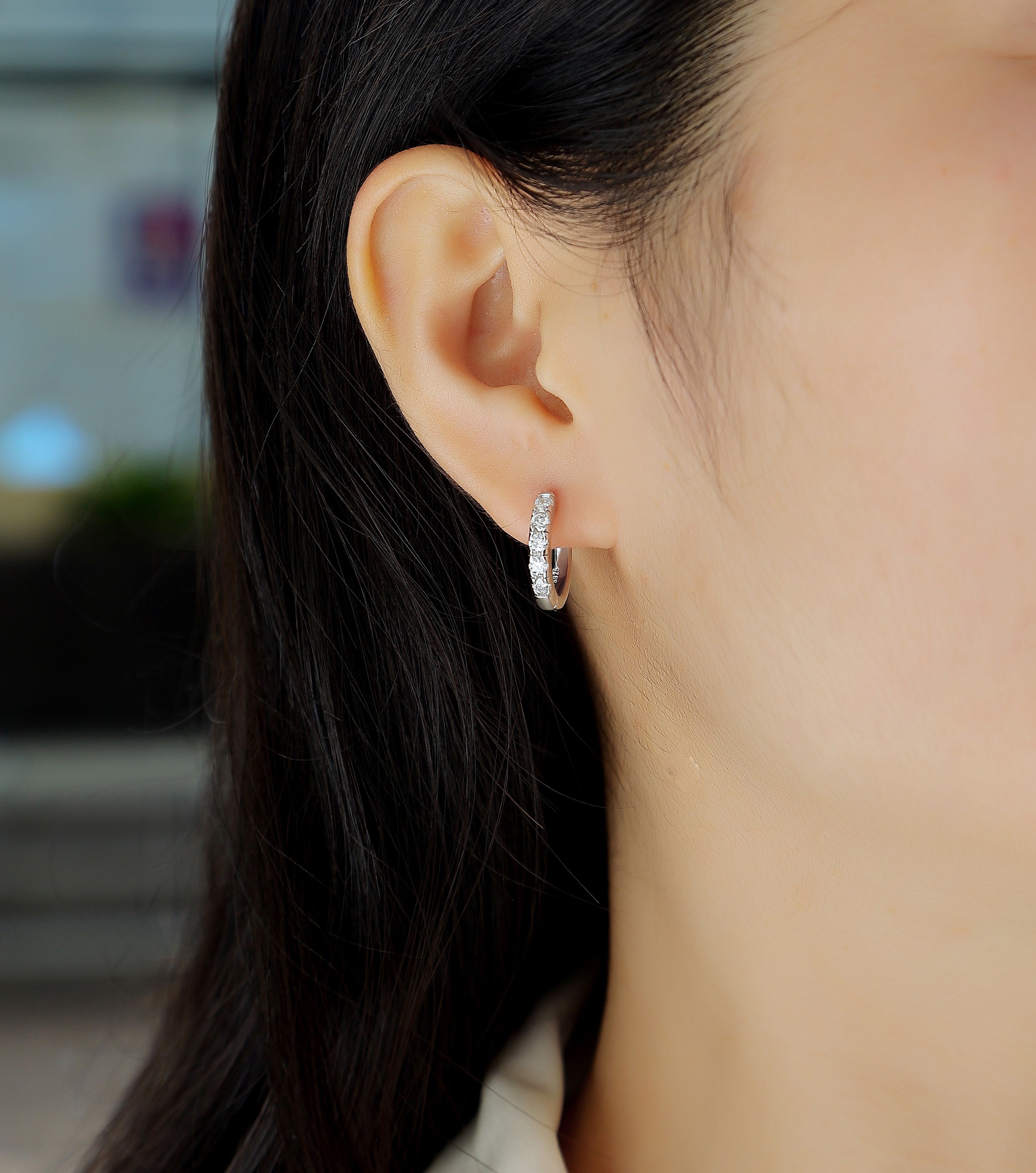 1Summer Iced Tea - Fashionable And Luxurious Diamond Jewelry Set With Moissanite S925 Sterling Silver And Platinum - plated Stud Earrings Prohibit TikTok sales - 5 - cjdropshipping