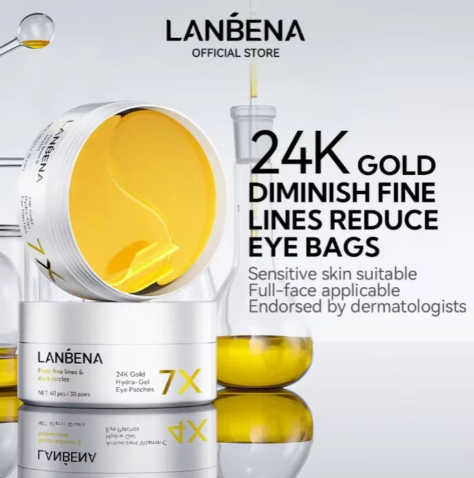 LANBENA - 24K Gold Hydra - Gel Eye Patches - 5 - CJ