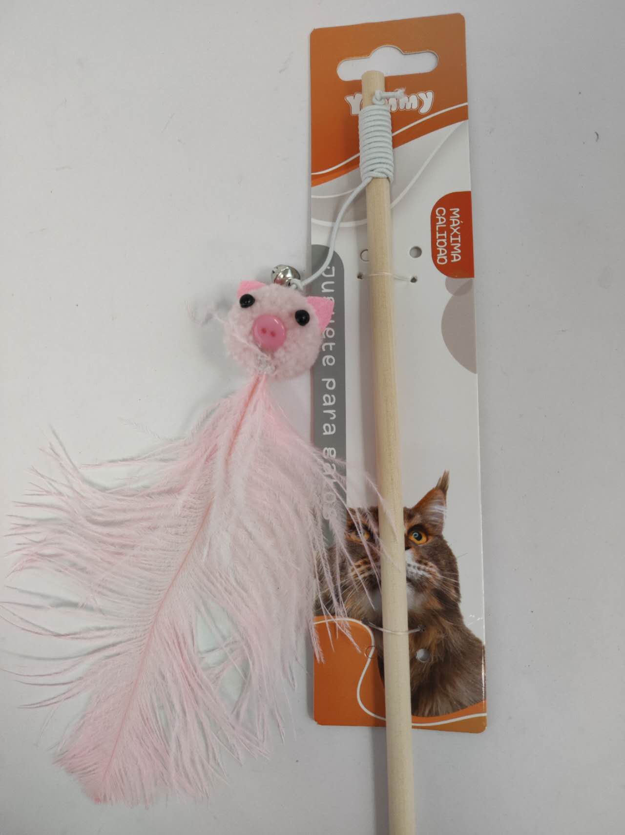 Animal Ostrich Feathers, Teasing Cat Sticks - 5 - CJ