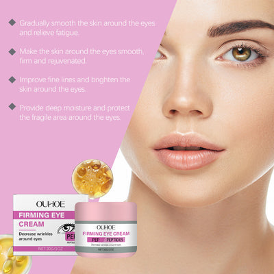OUHOE Elastic Moisturizing Eye Cream, Nourishes, Moisturizes, Tights, Moistens, Locks And Protects The Elastic Skin Around The Eyes - 5 - CJ
