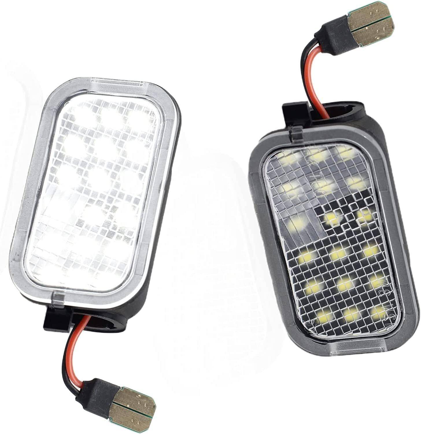 2X LED Side Mirror Puddle Lights For 07 - 14 Yukon Sierra Tahoe Avalanche Escalade - 5 - cjdropshipping
