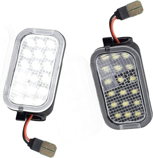 2X LED Side Mirror Puddle Lights For 07 - 14 Yukon Sierra Tahoe Avalanche Escalade - 5 - cjdropshipping