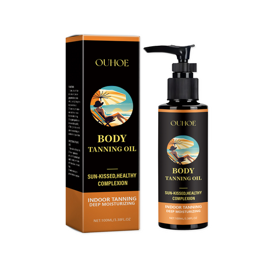 OUHOE Skin Tanning Lotion, Gentle Moisturizing Oil For Summer Outdoor Beach Tan Skin - 5 - CJ
