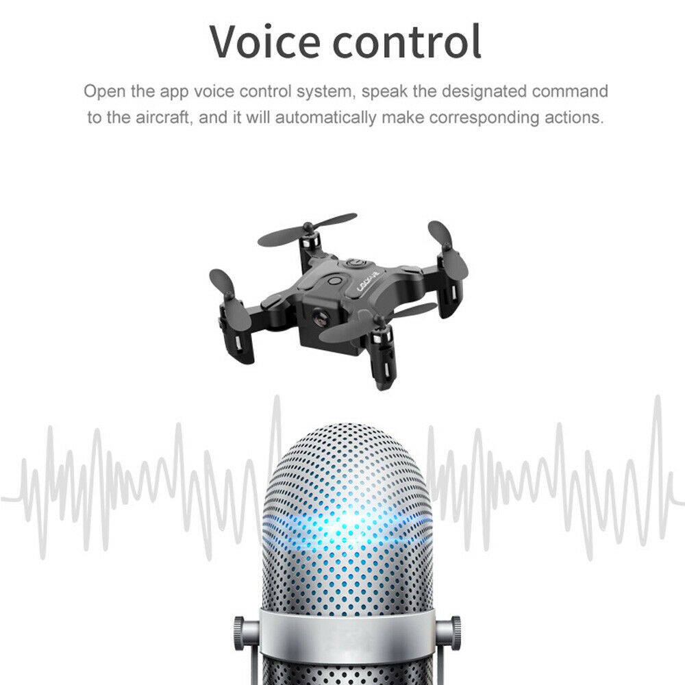 AU  V2 Mini Drone Selfie WIFI FPV With HD Camera Foldable Arm RC Quadcopter Toy. - 5 - CJ